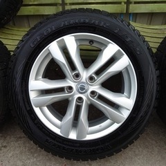 ニッサン純正ホイール　スタッドレスタイヤセット　225/60R17の画像