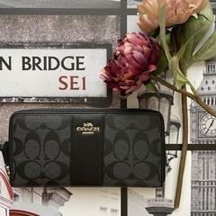 【新品・正規品】COACH 長財布 ブラック (定価:¥39,9...