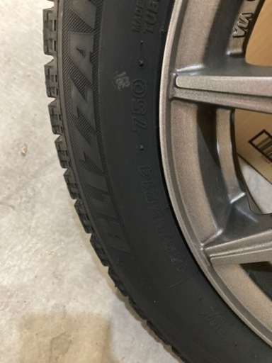 (商談中)スタッドレスタイヤ　155/65/R14 4本セット