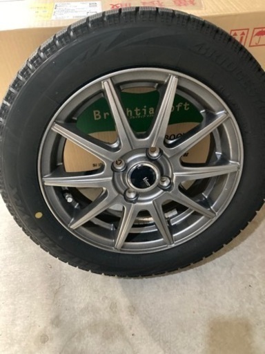 (商談中)スタッドレスタイヤ　155/65/R14 4本セット