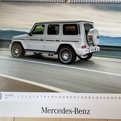 メルセデス　カレンダー 2021の画像