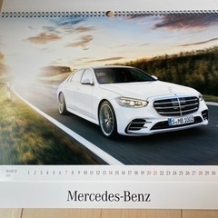 メルセデス　カレンダー 2021の画像