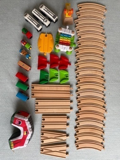 BRIO \u0026 LILLABO 木製列車