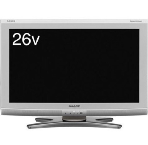 お話し中/シャープ26V型 液晶テレビAQUOS LC-26E6