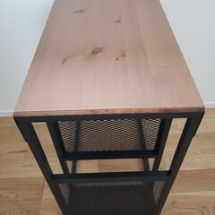 【組立後未使用】IKEAサイドテーブル(カフェ風)の画像