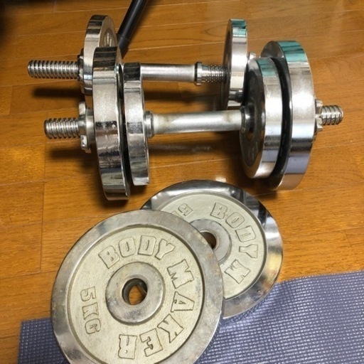 ダンベル15キロ×2