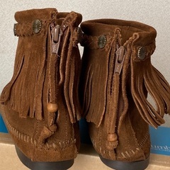⚫︎美品⚫︎ ミネトンカ　ショート　ブーツの画像