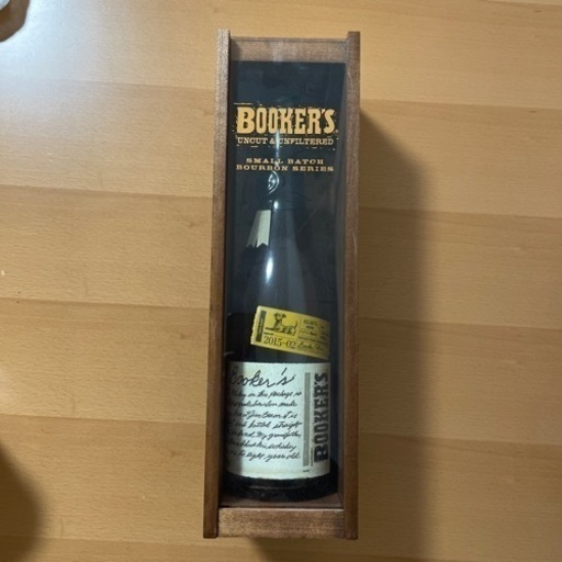 新品　ブッカーズ　ブッカーズ 750ml 63.95度 木箱 バーボンウイスキー