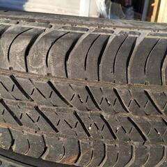 ２本ジムニー純正タイヤ　デューラーh/tの画像