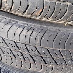 ２本ジムニー純正タイヤ　デューラーh/tの画像