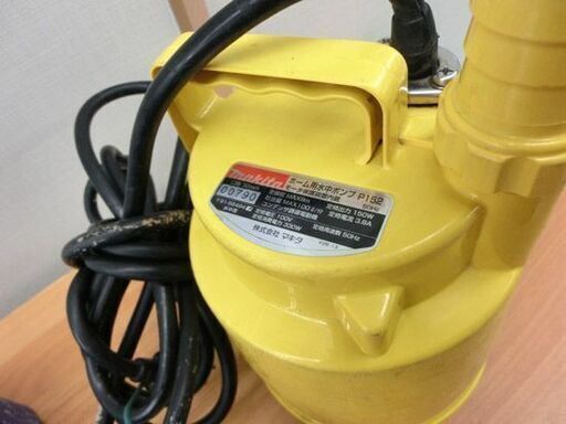 マキタ ホーム用水中ポンプ ｐ152 排出量100ｌ 全揚程MAX9m モーター保護装置内蔵 makita 札幌市 西野