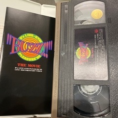 B'z LIVE VHS2本の画像