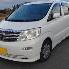 アルファード。フルタイム四駆ツインサンルーフ車検5年7月までお買い得