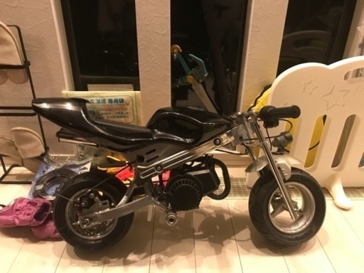 （説明ご覧下さい）2st！早いガソリンのポケバイ！