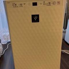 譲ります❗️プラズマクラスター空気清浄機加湿器KC-30T4-W...