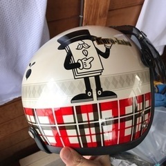 オシャレなバイク　ヘルメット  レディースサイズの画像