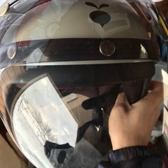 オシャレなバイク　ヘルメット  レディースサイズの画像