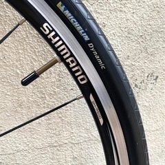 シマノ ホイールWH-R500 ミシュランタイヤ28C付き　美品の画像