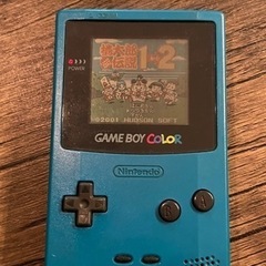 ゲームボーイ　カラー本体　ソフトの画像