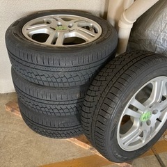 値下！205/55R-16 5穴PCD114.3 ハブ径66オフセット+40 7J リーフZE1、エクストレイル等☆☆