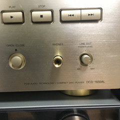 CDプレーヤー　DENON DCD-1650AL