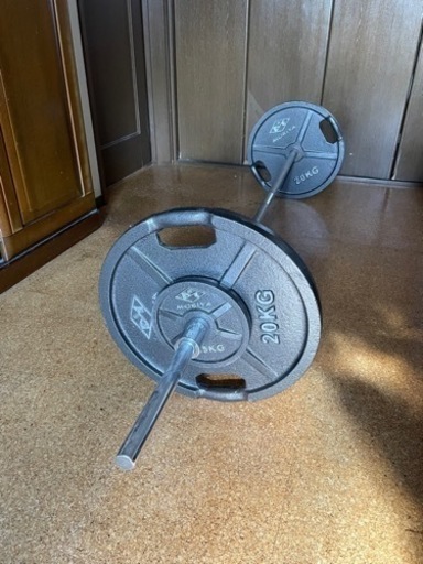 MORIYA バーベルセット55kg