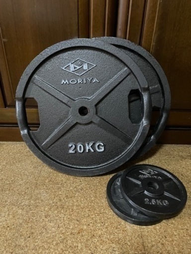 MORIYA バーベルセット55kg