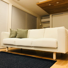 IKEA 三人掛けソファ NORSBORG (ノルスボリ) 分解...