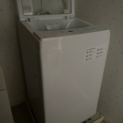 ニトリの2021年式洗濯機6kgと2020年式冷蔵庫の画像