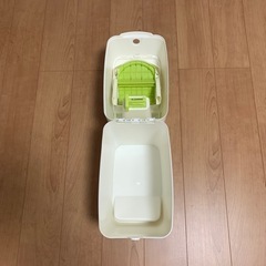 オムツ用ゴミ箱　　詰め替えおむつポット１個付きの画像
