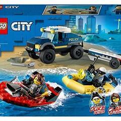 新品 LEGO レゴ シティ エリートポリス ボートでの護送の画像