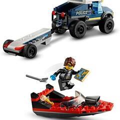 新品 LEGO レゴ シティ エリートポリス ボートでの護送の画像