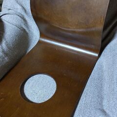 【座椅子】木製、固定