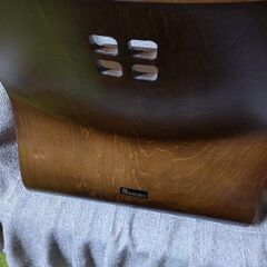 【座椅子】木製、固定の画像