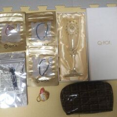 【非売品】Q-pot. ブレスレット ライト チョコレート ポー...