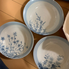 片岡鶴太郎　食器3枚セットの画像