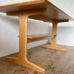 □美品□無印良品/MUJI□リビングでもダイニングてもつかえるテーブル□