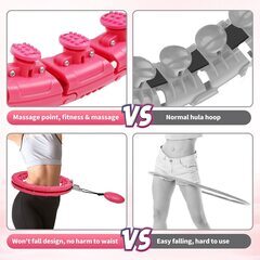 【新品・未使用】ダイエット カウンター付きスマートフラフープの画像