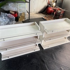 商品陳列棚　あげます　2個の画像
