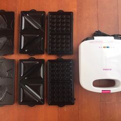ホットサンドメーカー　プレート３種付き