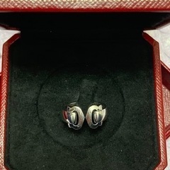 カルティエ C2リング 10号　ホワイトゴールド