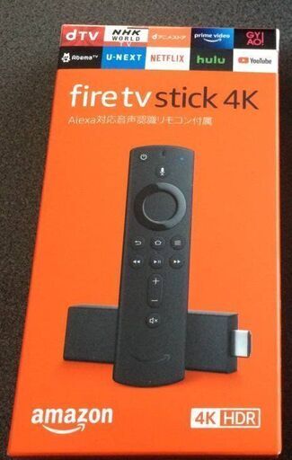 （取引中）新品未開封！Fire TV Stick 4K - Alexa対応音声認識リモコン付属　（二個までOK）