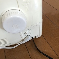 ミシン　使い方分からず　電源は入りましたの画像