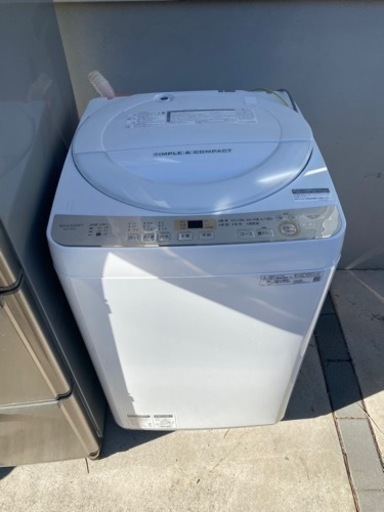 2019年式^ ^シャープ全自動洗濯機^ ^