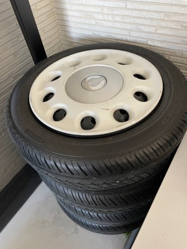 ミラココア純正ホイール　タイヤ付4本