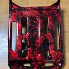 スーパーカブ50カスタム用リアキャリア　再塗装