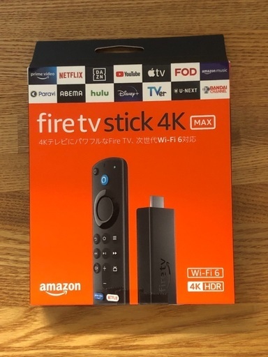 新登場 Fire TV Stick 4K Max - Alexa対応音声認識リモコン(第3世代)付属 | ストリーミングメディアプレーヤ