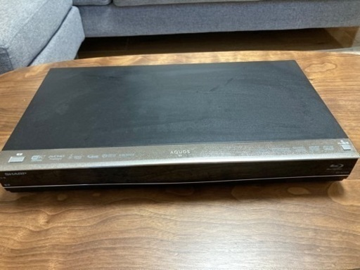 【本日のみ価格】SHARP AQUOS ブルーレイディスクレコーダー BD-W1600