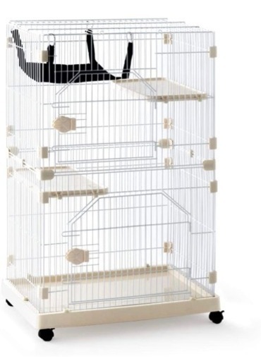 猫ケージ　トイレ付き【取りに来てくれる方限定】