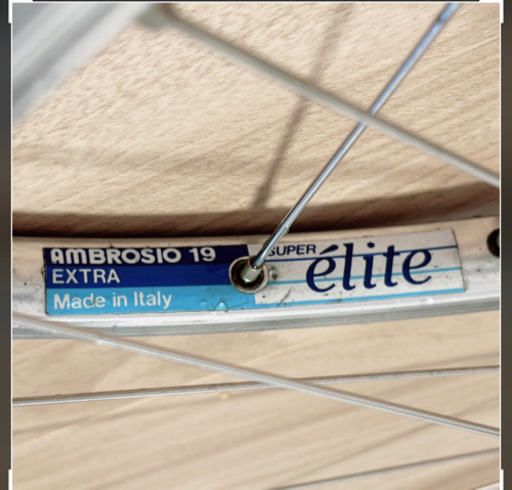 Campagnolo カンパニョーロ / Ambrosio 19 Extra Elite Vintage 700c Clincher 